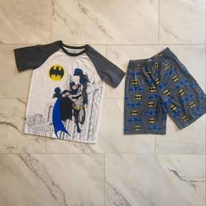Batman PJ Set Boys Size 10/12